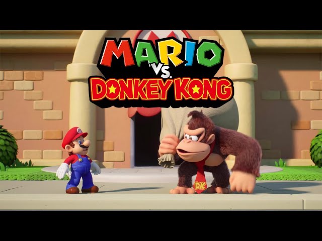 Mario vs Donkey Kong! Checking out the new game