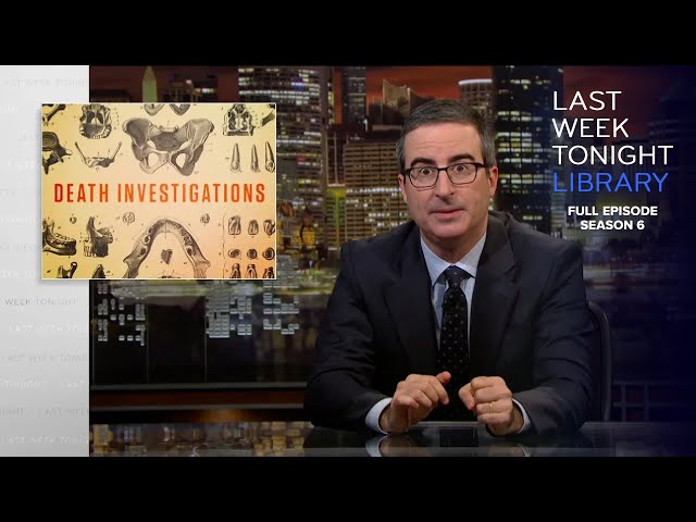 S6 E12: Death Investigations, Eurovision & Trump Tariffs: Last Week Tonight with John Oliver