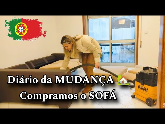 Compramos o SOFÁ para CASA NOVA, diário da mudança 🏡