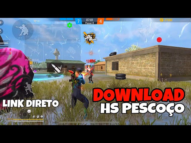 SAIU!!! 🚩HS PESCOÇO ATUALIZADO + AIMBOT NA PASTA DATA ANTI BAN - LINK DIRETO