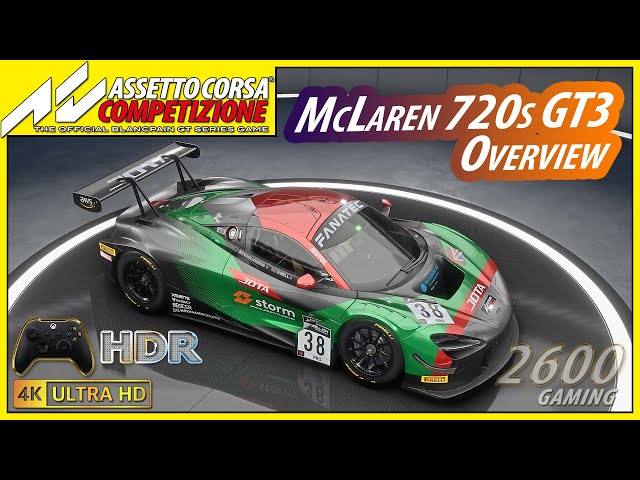 McLaren 720s GT3 Overview | HDR #xboxonpc @XBOXonPC