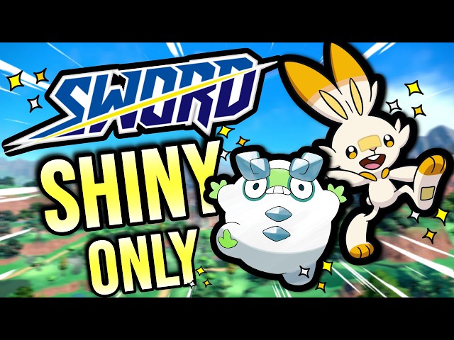 Pokemon Sword But I Can Only Use SHINY Pokemon!