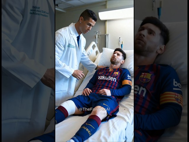 Doctor Ronaldo Helps Messi 🏥