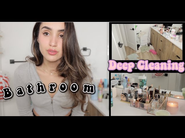 NEW Clean With Me ✨ ALL DAY Cleaning Motivation 2025// BATHROOM