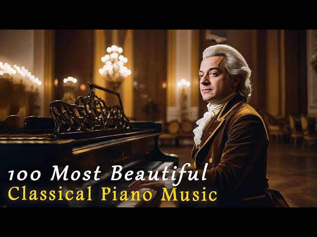 100 Most Beautiful Classical Piano Music of All Time | Vivaldi, Mozart, Beethoven, Chopin