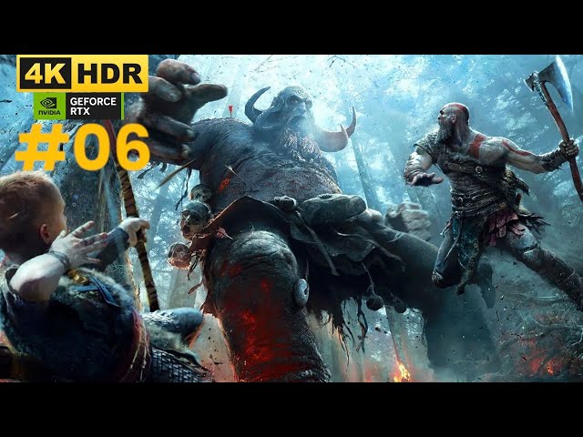 GOD OF WAR  PART 6 PC ULTRA SETTING 4K 60 FPS HDR