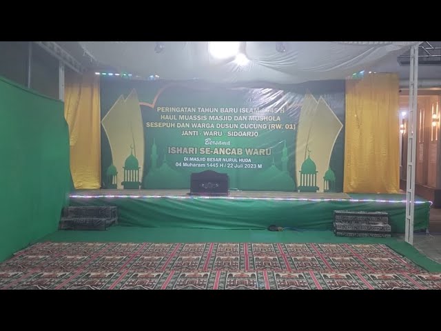 HAUL SESEPUH DUSUN CUCUNG DAN MUASIS NAHDLATUL ULAMA DAN MUASIS MASJI/MUSHOLLA sedang live!