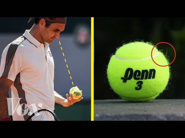 What tennis pros look at when they pick a ball