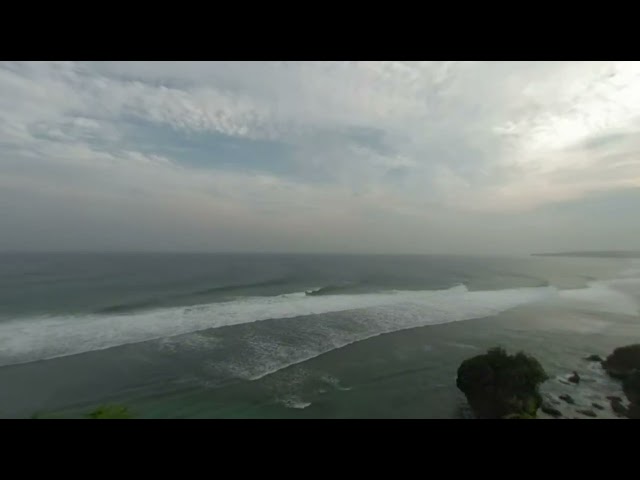 Uluwatu cottage and beach VR180  (Video)