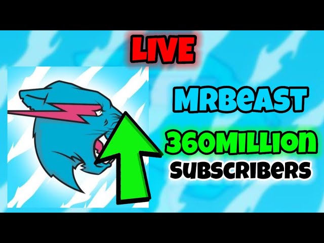 MrBeast to 360Million Subs & Alejo Igoa to 60Million Subs | LIVE SUBSCRIBER COUNT