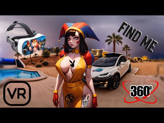 The Amazing Digital Circus  Finding Challenge 🎪 🔍 Pomni girl 🔍 But it's 360° VR Part 574+