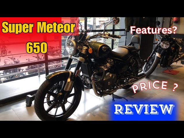 Car जैसी Power और Features । 2024 Royal Enfield Super Meteor 650 Review | Wheelsaddict.