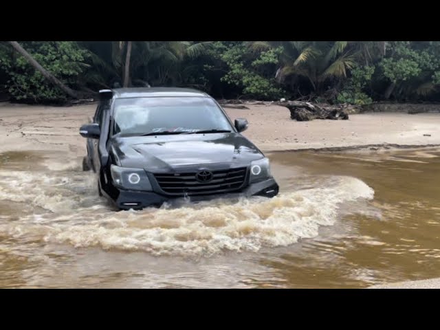 We Went To A River And This Happened 💦 | Hilux vs Water Crossing