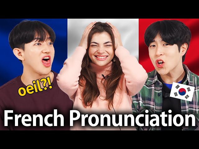 Asian Guys Shocked By REAL French Pronunciation!