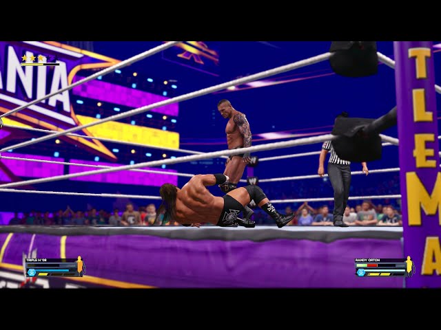 WWE 2K24 Randy Orton vs Triple H PS5 #wwe #WWE2K24 #PS5