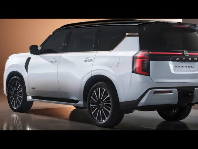 The 2025 All-New Nissan Patrol V6 Twin Turbo 8 Seater SUV Interior and Exterior Details View