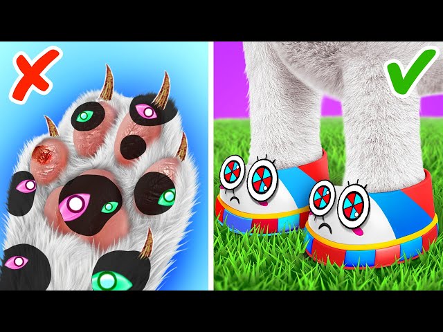 Watch out🤡 Kaufmo Kitten!😺 *Rich VS Poor Cat Gadget Test*