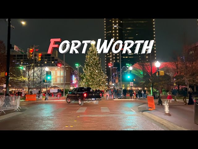 Exploring the Cowtown: A Driving Tour of Fort Worth - 4K 60FPS