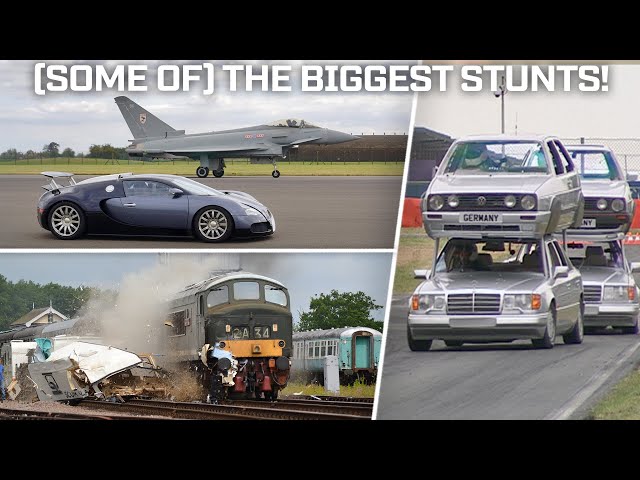 🔴 LIVE: 75 Minutes Of The Most Insane Stunts | Top Gear Classic