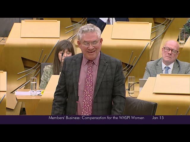 Members' Business: Compensation for the WASPI Women - 15 January 2025