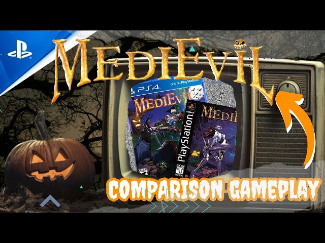 🎃 HALLOWEEN Special | 💀⚔️ Medievil PS1/PS4 Gameplay & Comparison | Is this the BEST remake ever❓