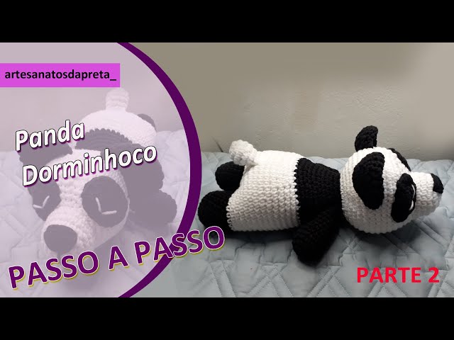 Sleeping Panda PART 2 / Amigurumi / step by step