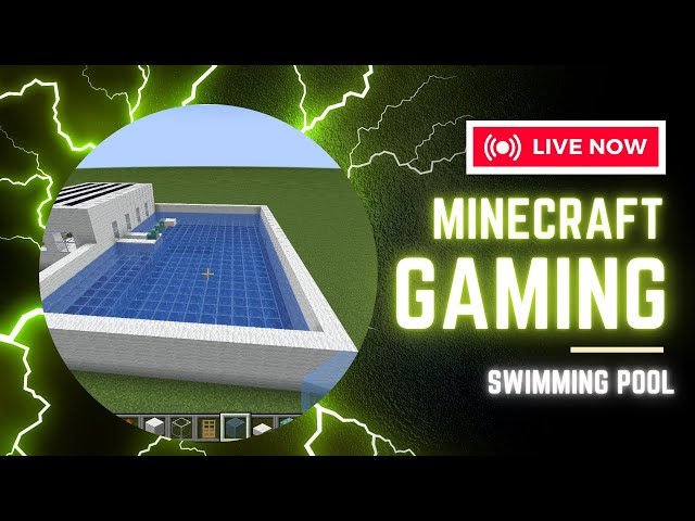 Building the Ultimate Swimming Pool in Minecraft! 🏊‍♂️💦