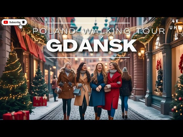 Discover The Magical Christmas Market Atmosphere Of Gdansk In Stunning 4k!