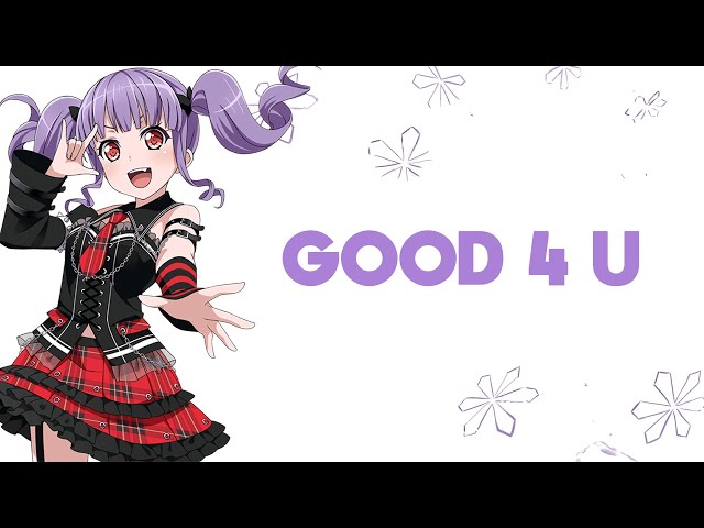 Nightcore - Good 4 U (Lyrics)