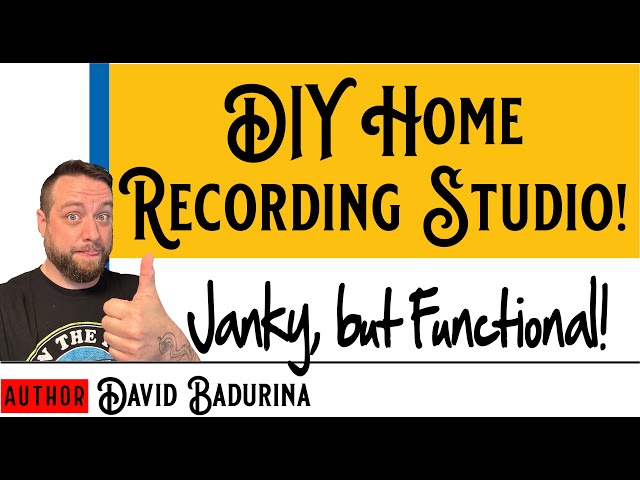 Building a DIY Recording Studio in my APARTMENT for UNDER $500! Audiobook recording on a budget!