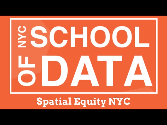 09 Spatial Equity NYC: A co-designed equity mapping tool revealing socio-spatial inequities in NYC