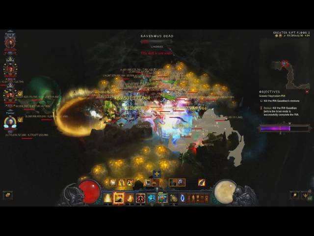 [Diablo 3] Season 7 GRift 96 rank 1 EU [12:32]