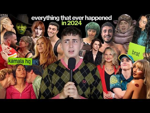 Everything Pop Culture That Happened in 2024 (it was a mess)