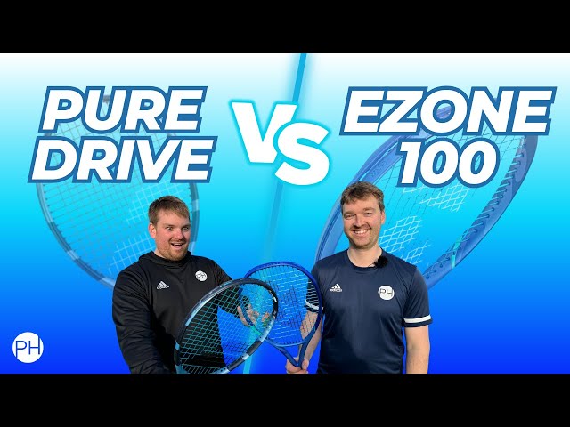 NEW EZONE 100 vs PURE DRIVE | 2025 | New Tennis Rackets Review | PH Tennis