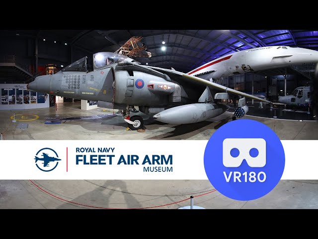 Fleet Air Arm Museum - Royal Navy - VR180 Tour (Canon r5c, 5.2mm)