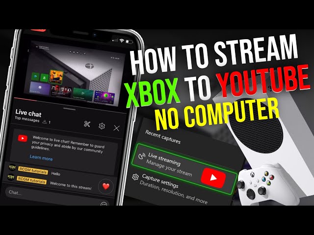 How to stream Xbox to YouTube - no computer - How to Stream to YouTube on Xbox