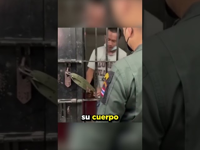 Preso demuestra cómo abre los candados de las celdas ❌😲