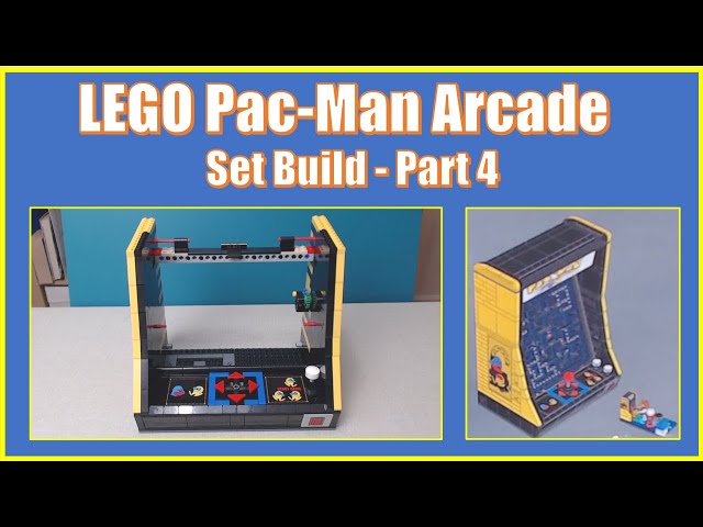 LEGO Pac-Man Arcade - Set Build - Part 4