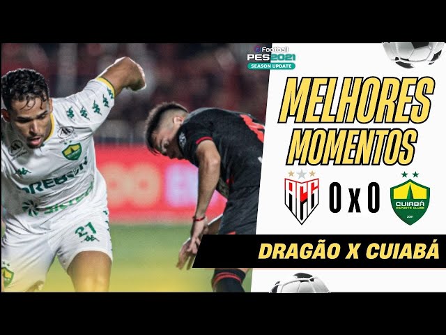 ATLÉTICO-GO X CUIABÁ MELHORES MOMENTOS - PES 21