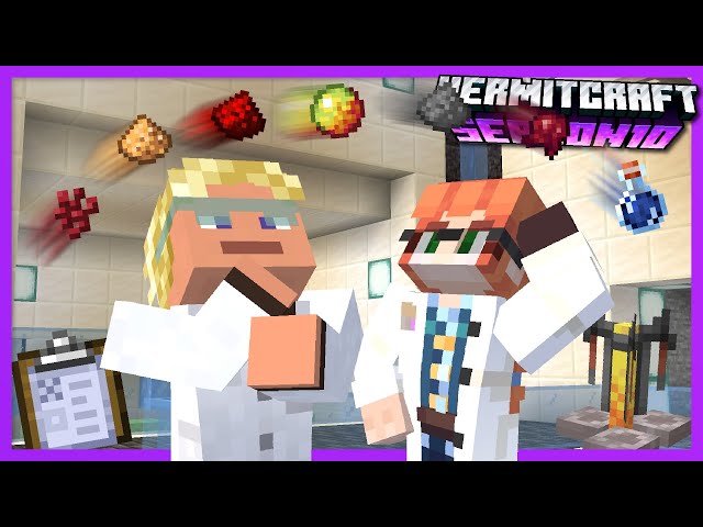 Testing My Silly Potion Brewing Minigame! - Minecraft Hermitcraft Season 10