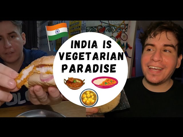 I went VEGETARIAN in INDIA for a week! Too EASY! #delhivlog