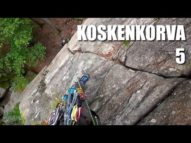 Climbing by the book: Koskenkorva (5), Fjällbo | POV Trad Climbing