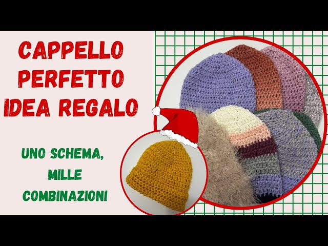 CHRISTMAS GIFT IDEA, crochet tutorial PERFECT HAT, one pattern, many different hats !!