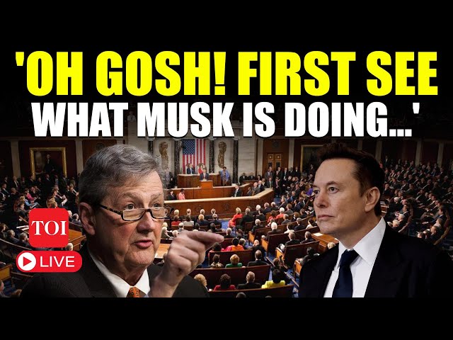 Anti-Musk Tumult: Senator Kennedy's Blistering Attack On Democrats Protesting Over USAID