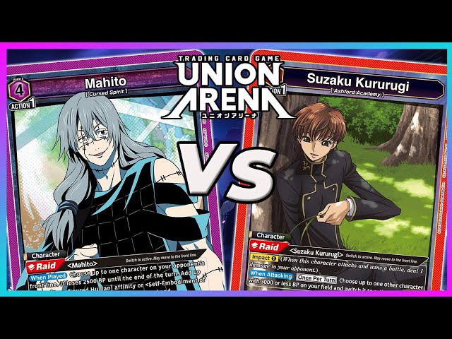 Union Arena Mahito Combo VS Ashford Academy Rush | North America Code Geass Meta