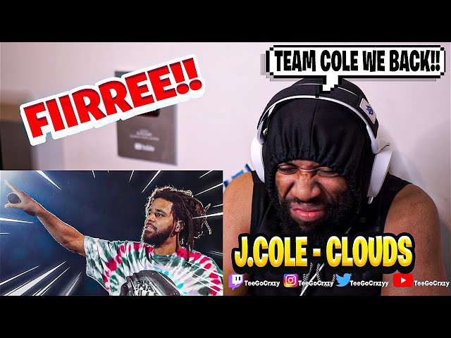 WHO FELL OFF?!! J. Cole - cLOUDS (Official Audio) (REACTION)