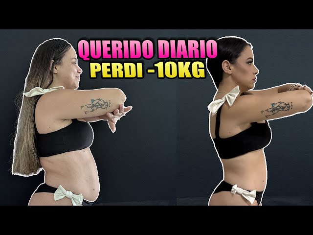 DIÁRIO DE EMAGRECIMENTO - mostrei todo o processo para perder -10kg SUPER rápido | Kathy Castricini