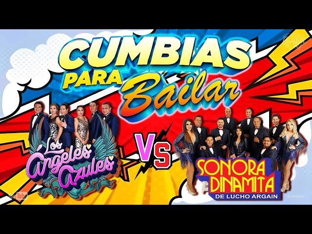 🎶 LOS ANGELES AZULES Vs SONORA DINAMITA - CUMBIAS MIX PARA BAILAR 2024 (VOL 2) 🎶