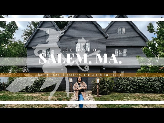 Salem, MA. Travel Vlog | Hocus Pocus Film Locations & More.