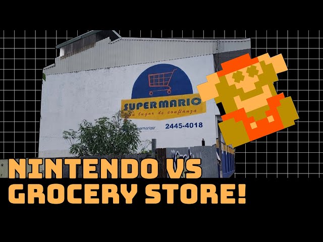 Nintendo Lawyers lost to a Grocery Store? | GonG News